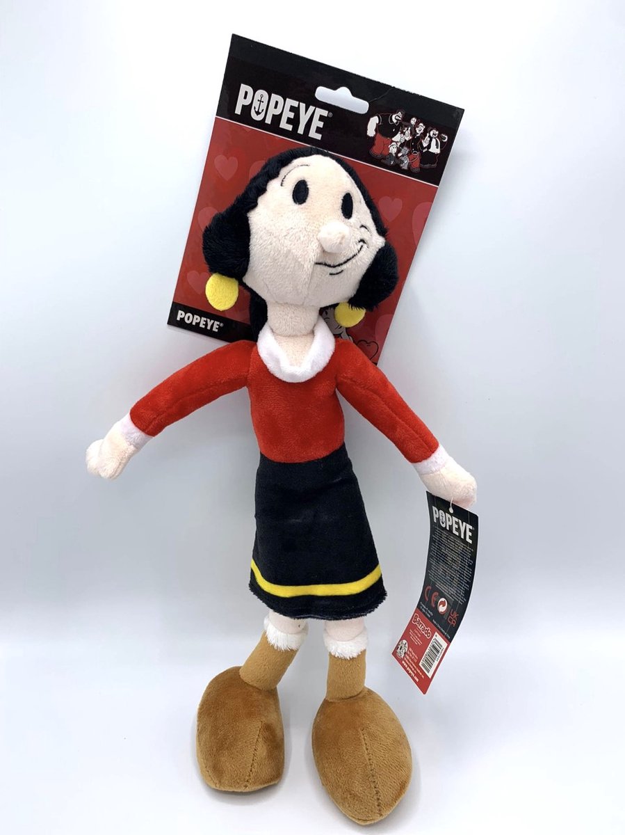 Popeye - Olijfje knuffel - 35 cm - Pluche - Popeye Olive