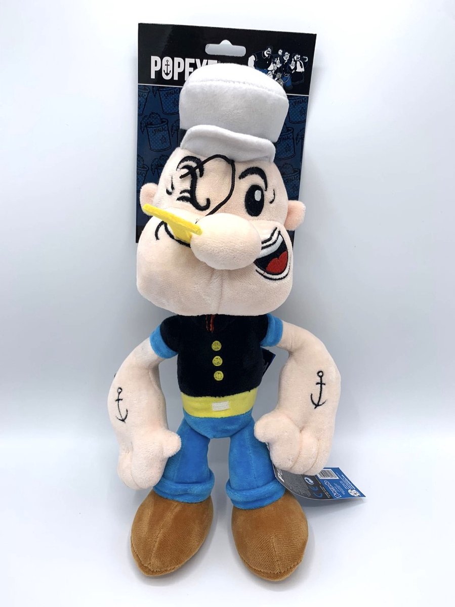 Popeye - Popeye knuffel - 35 cm - Pluche