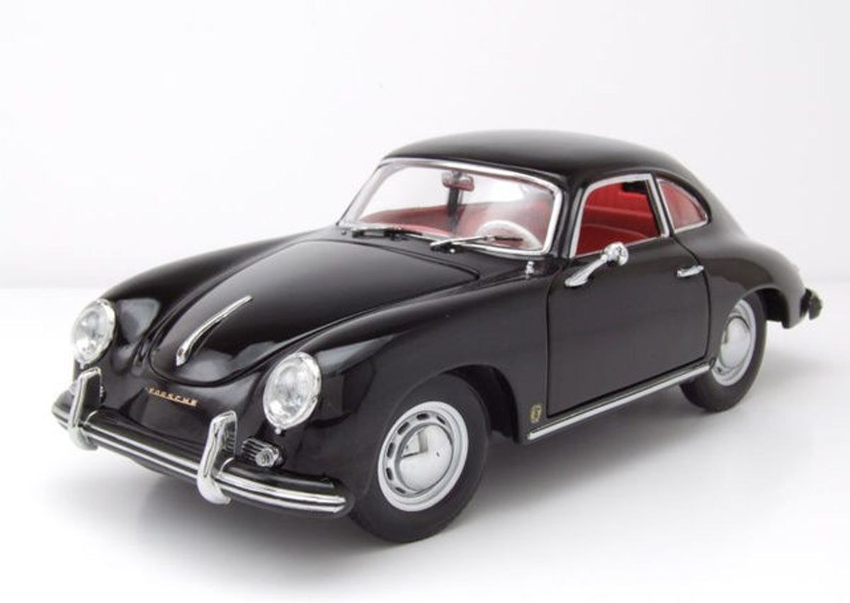 Porsche 356A Coupe 1500 GS Carrera GT 1957 Zwart 1-18 Sun Star