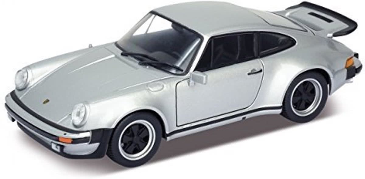 Porsche 911 Turbo 3.0 1974 Zilver 1-24 Welly