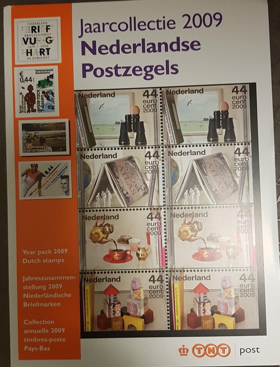 Nederland jaarcollectie postzegel 2009