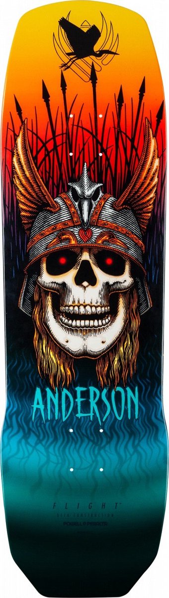 Powell Peralta Andy Anderson Heron Skull Pro Flight 290 Deck 9.13