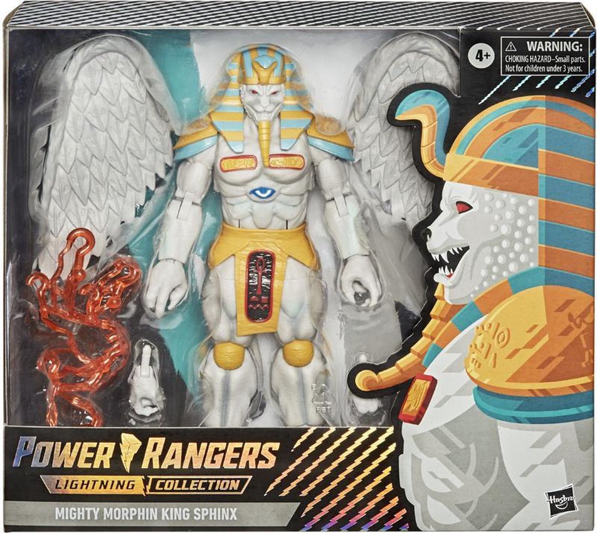 Power Ranger Lightning Collection - Mighty Morphin King Sphinx - Speelfiguur - 20 cm