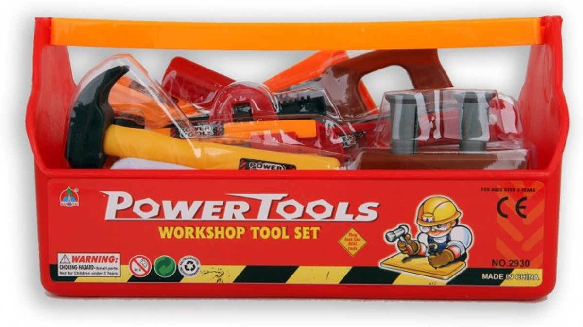 Speelgoed Gereedschapskist Powertools - Speelgereedschap Voor Kinderen