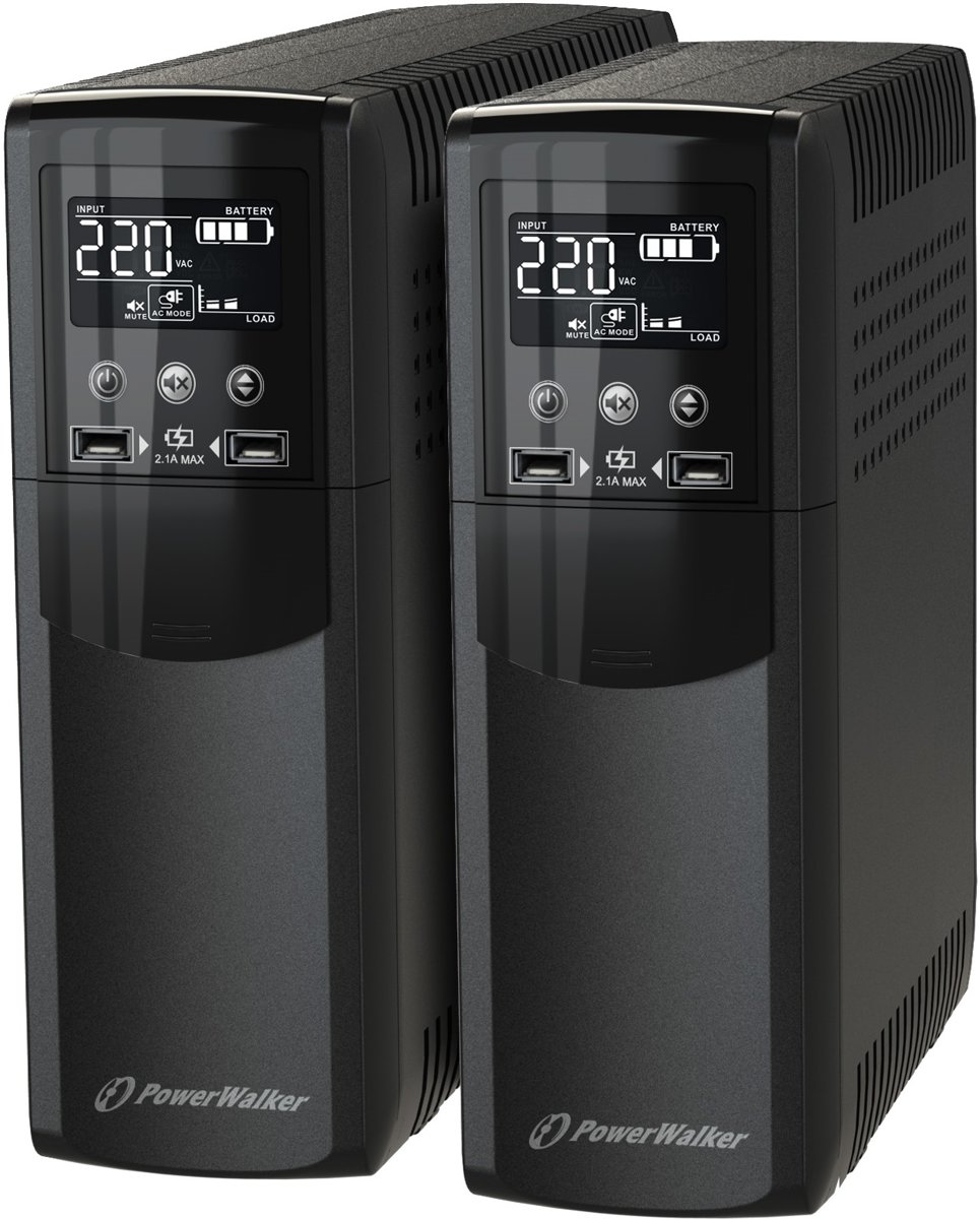 PowerWalker VI 1000 CSW FR UPS Line-Interactive 1000 VA 6000 W 4 AC-uitgang(en)