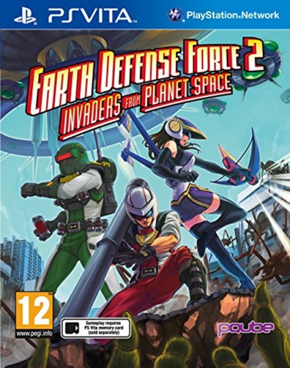 Earth Defense Force 2: Invaders from Planet Space /Vita