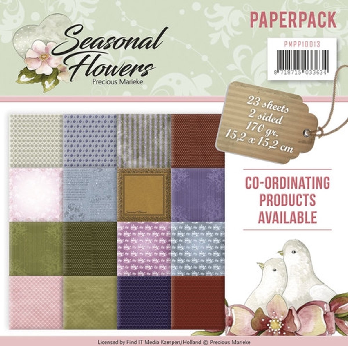 Papierpak - Precious Marieke - Seasonal Flowers