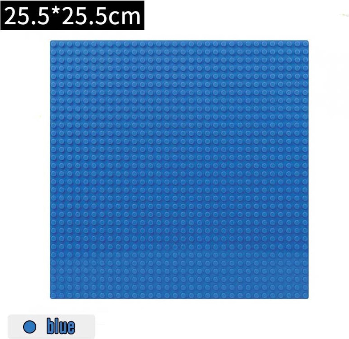 Bouwplaat 32x32 noppen - geschikt voor LEGO  - Bouwplaat/Grondplaat - Blauw