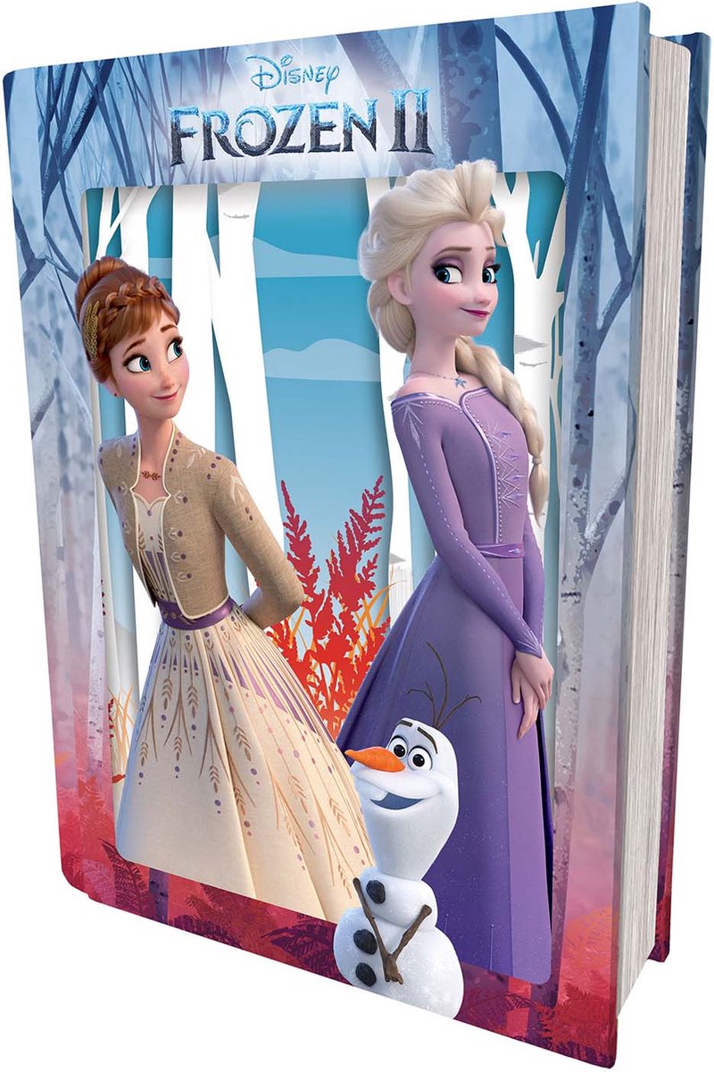 Disney - Frozen 2 Lensvormige Puzzel Boek 300 stk 41x31 cm