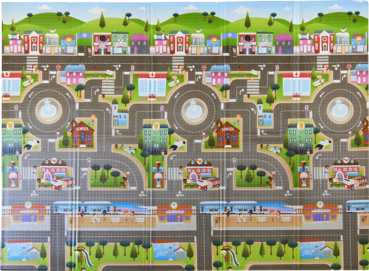   City Zoo Everywhere Playmat