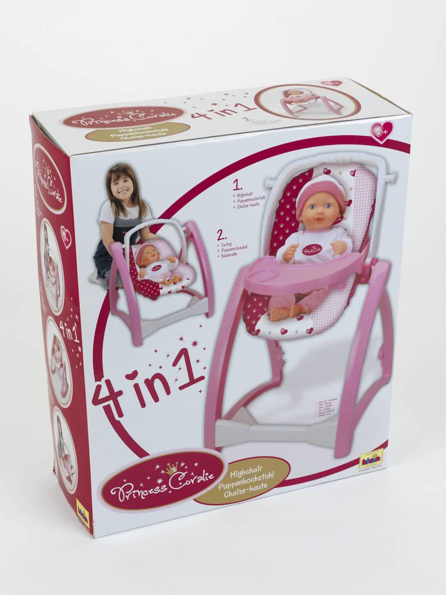 Princess Coralie Poppenstoel (4 in 1)