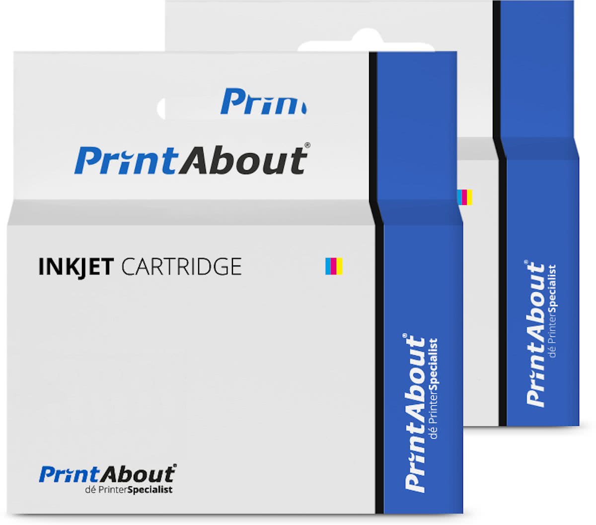 PrintAbout - Inktcartridge / Alternatief voor de HP C8766EE (nr 343) / 3 Kleuren