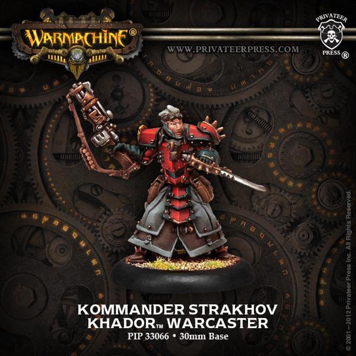 Khador Kommander Strakhov