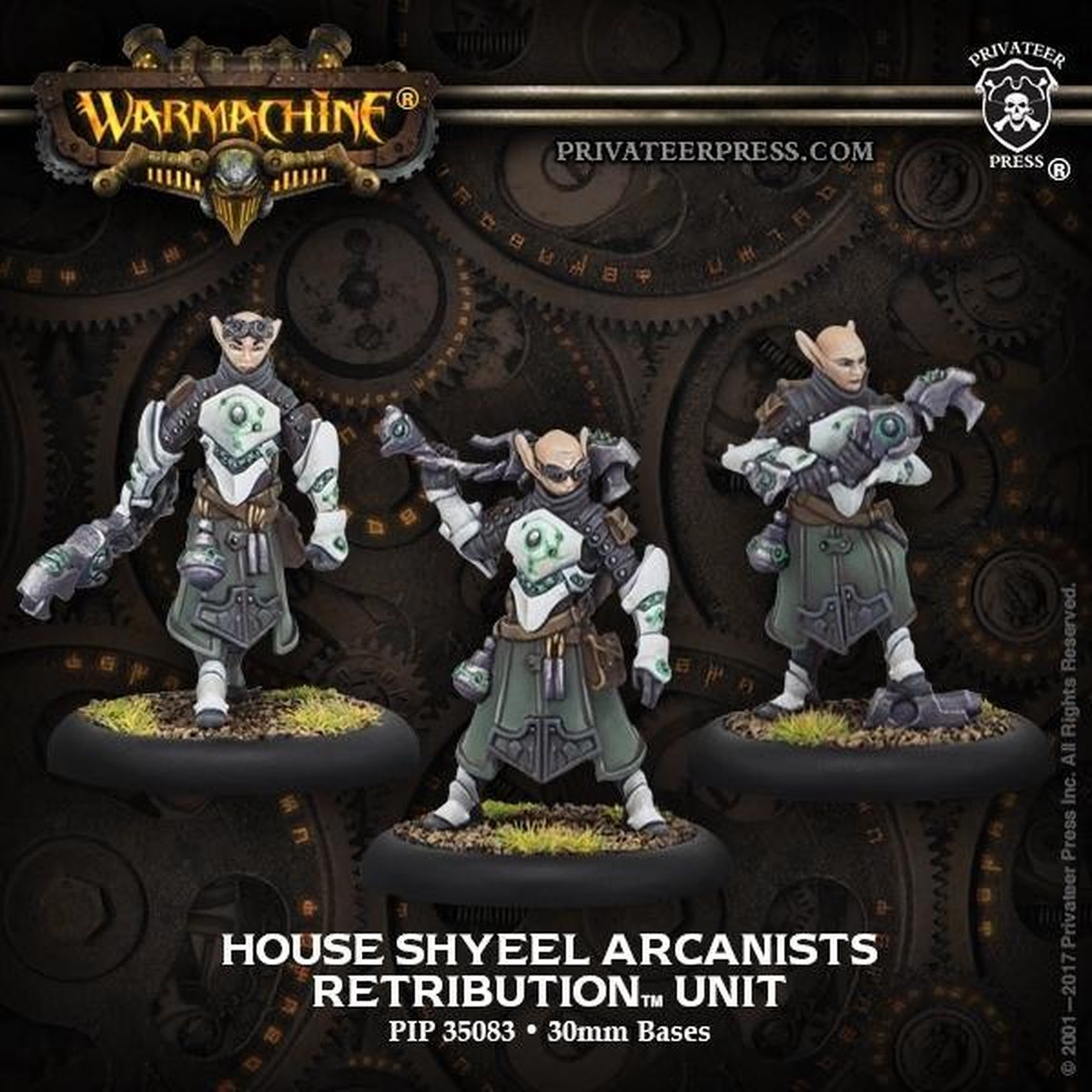 Retribution House Shyeel Arcanists (3)