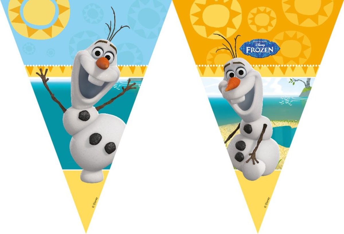 Disney Frozen Olaf Vlaggenlijn