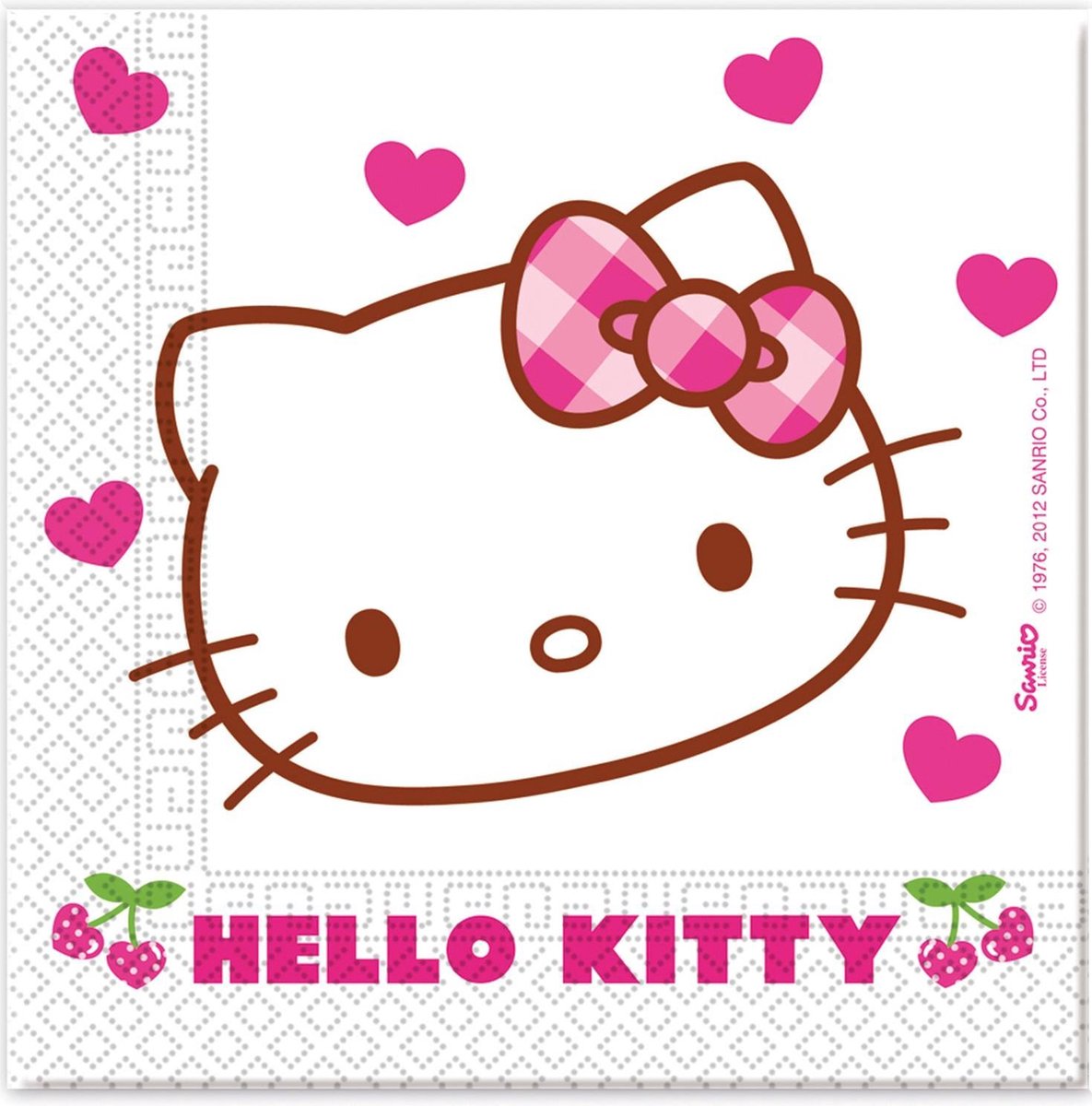 Hello kitty Servetten 33 x 33 cm 20 stuks