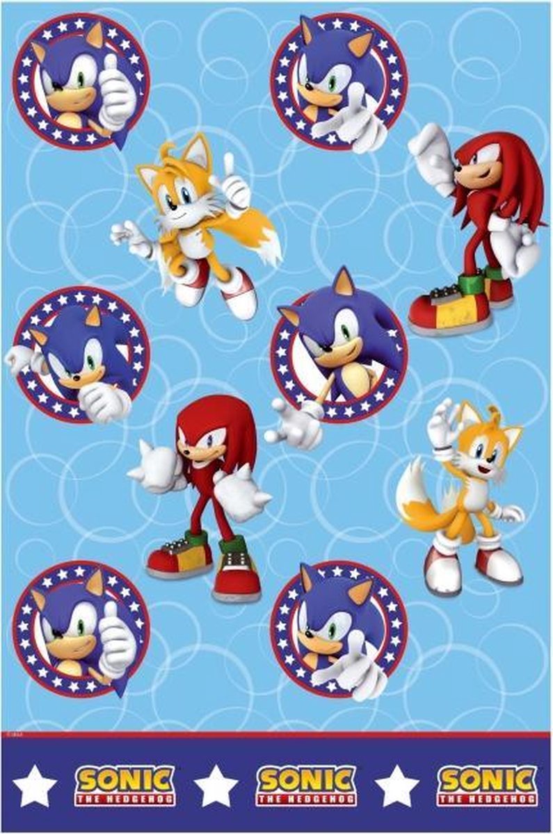 Procos Tafelkleed Sonic 183 X 138 Cm Pvc Blauw