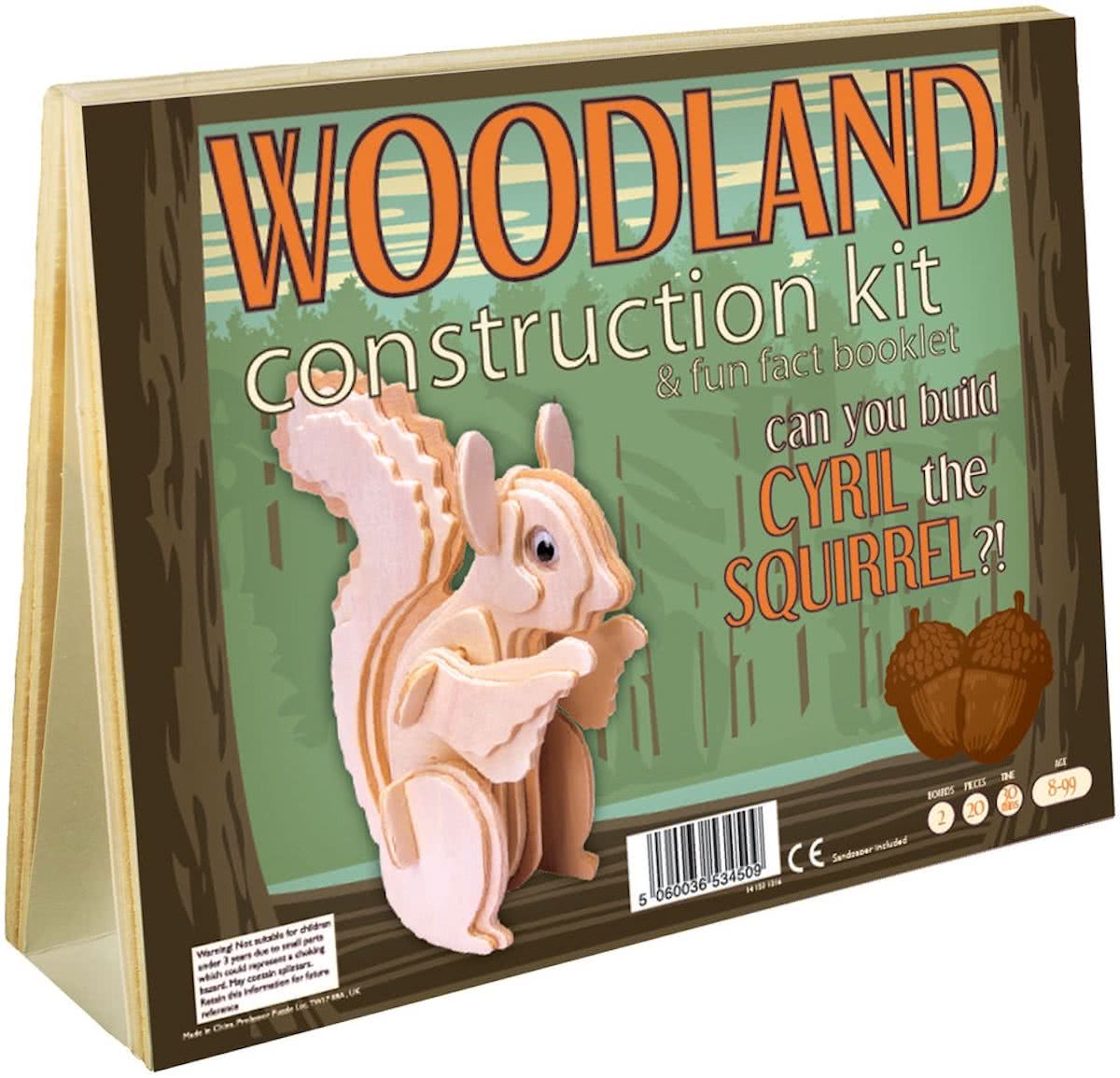 Animal Construction Kit - Woodland Cyrill Squirrel