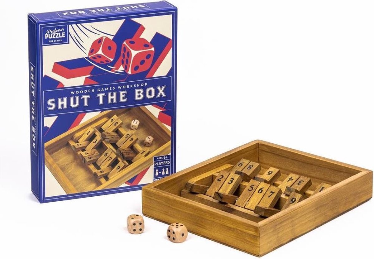 Professor Puzzle Dobbelspel Shut The Box (en)