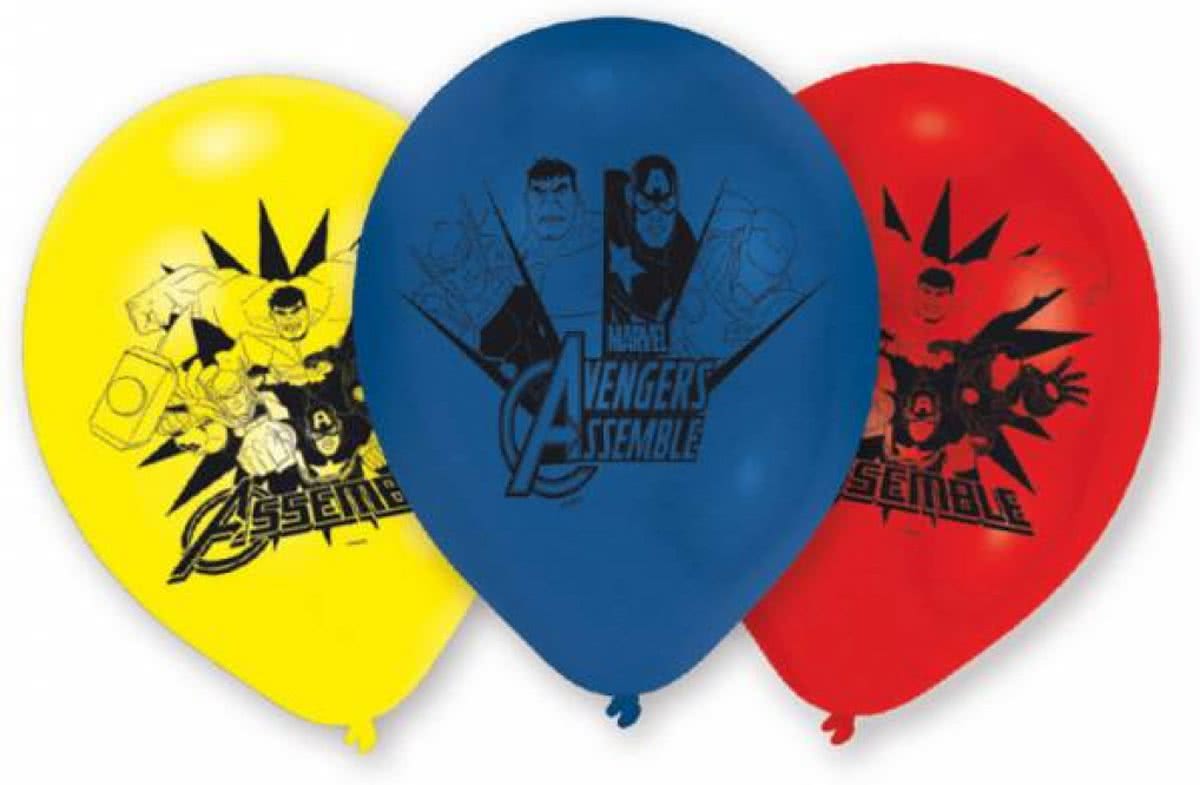 Avengers Ballonnen 23cm 6 stuks