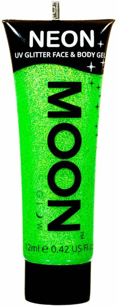 Body Paint Groen Glitter Neon UV 12ml