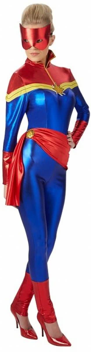 Captain Marvel Kostuum Dames