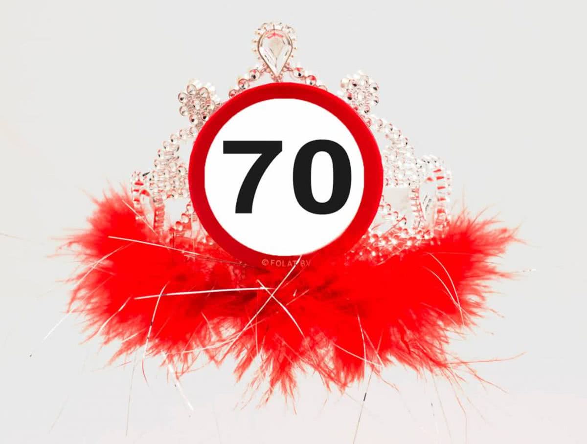 Diadeem 70 Jaar Verkeersbord