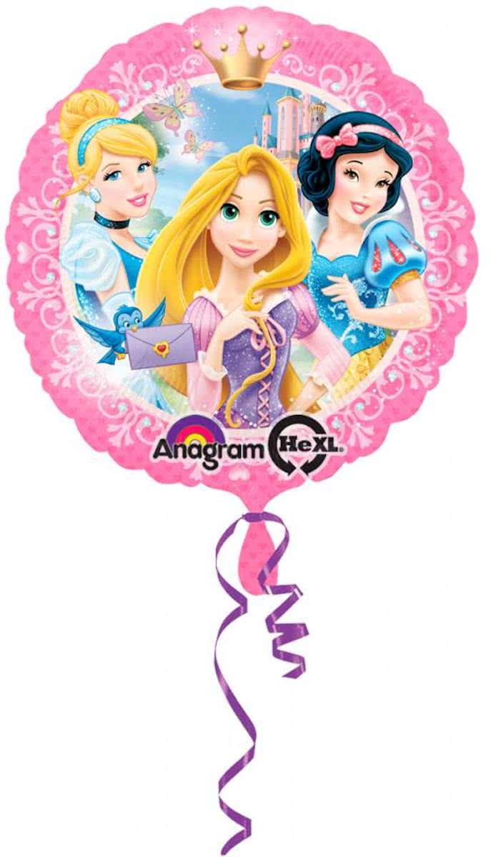 Disney Prinsessen Helium Ballon 43cm leeg