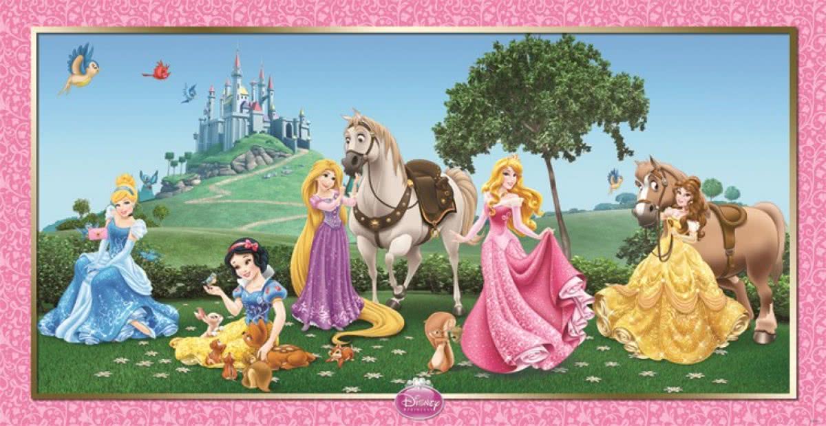 Disney Prinsessen Poster Dieren