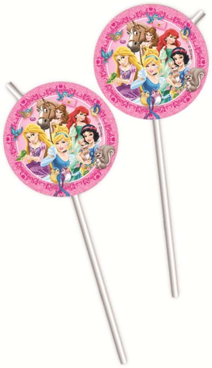 Disney Prinsessen Rietjes Dieren - 6 stuks