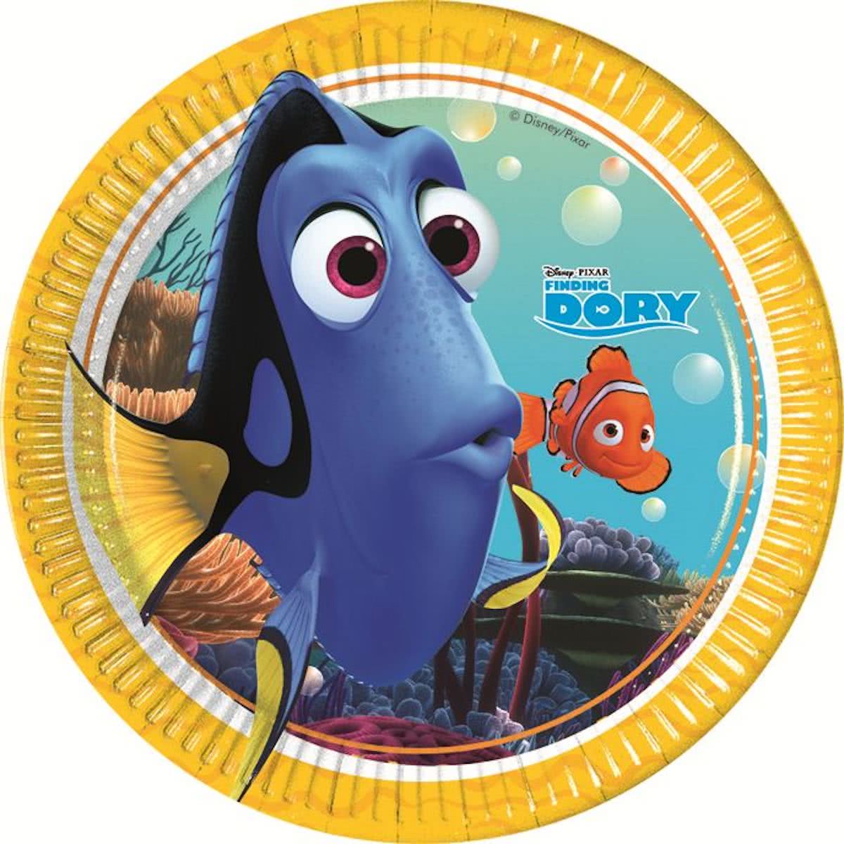 Finding Dory Borden 20cm - 8 stuks