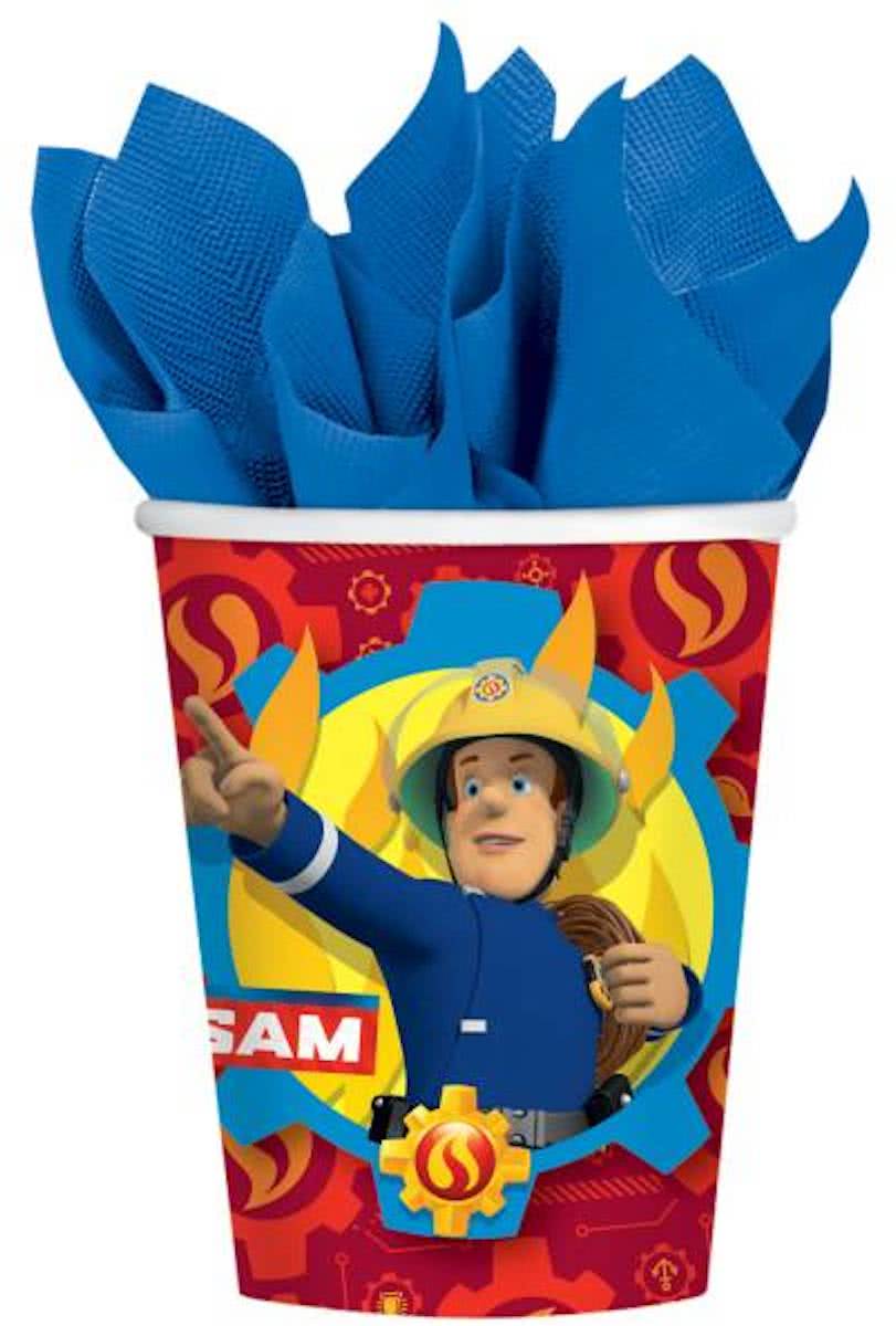 Fireman Sam Bekers Versiering 266ml 8 stuks