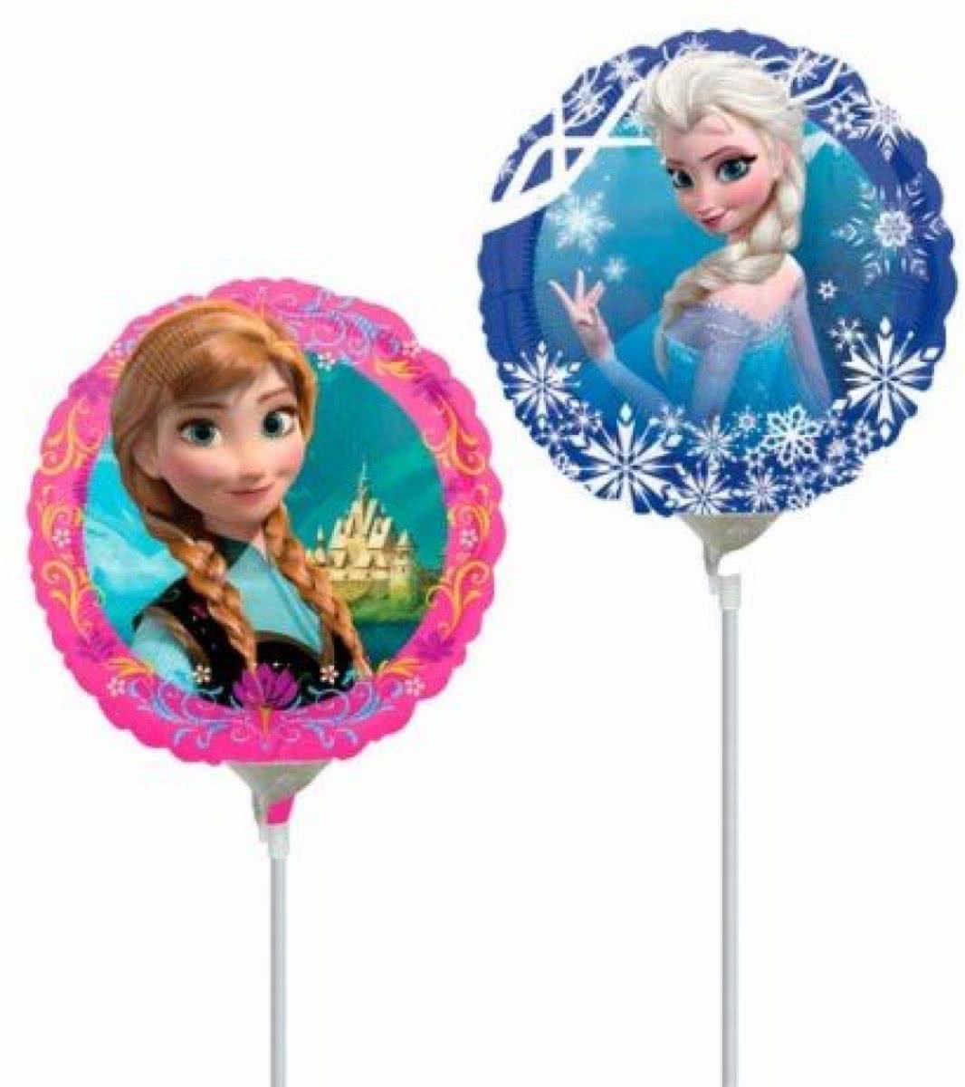 Frozen Folie Ballon op stokje