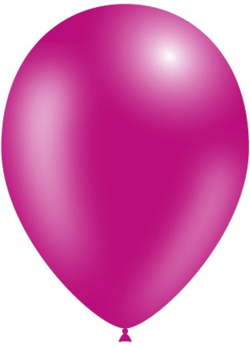 Fuchsia Ballonnen Metallic 25cm 10 stuks