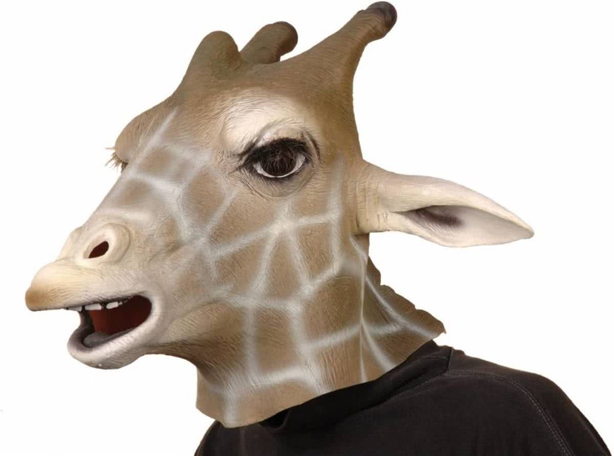 Giraffe  Giraf Latex Masker