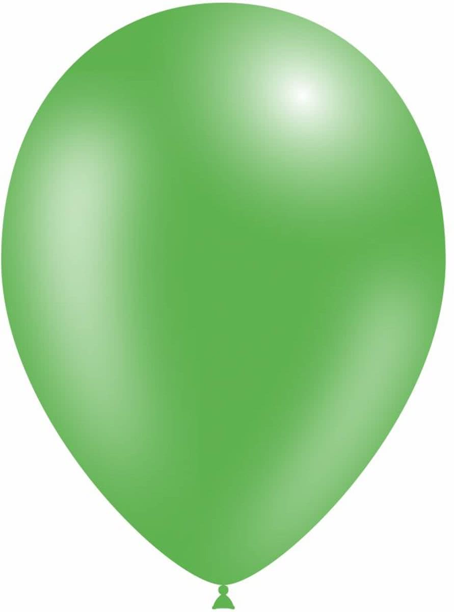 Groene Ballonnen Metallic - 100 stuks