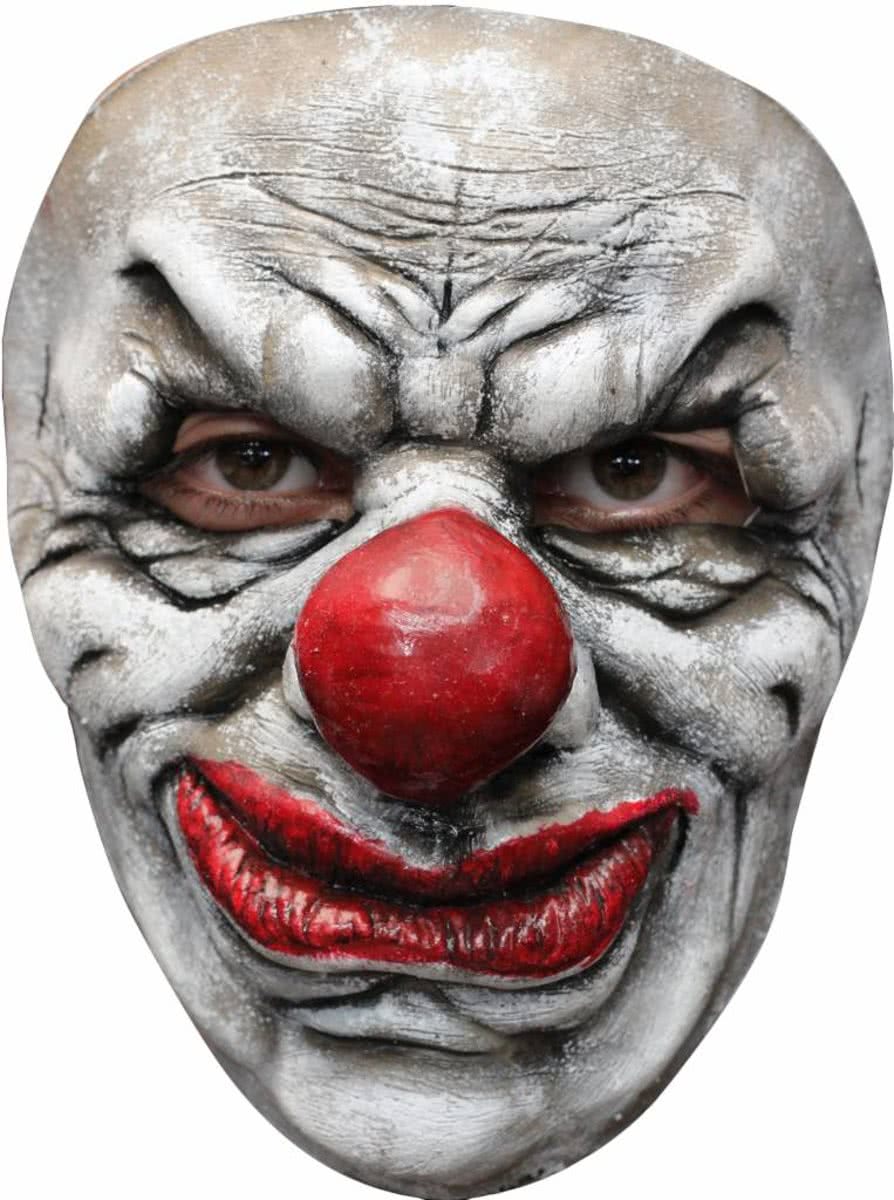 Halloween Masker Clown Old Deluxe voorkant