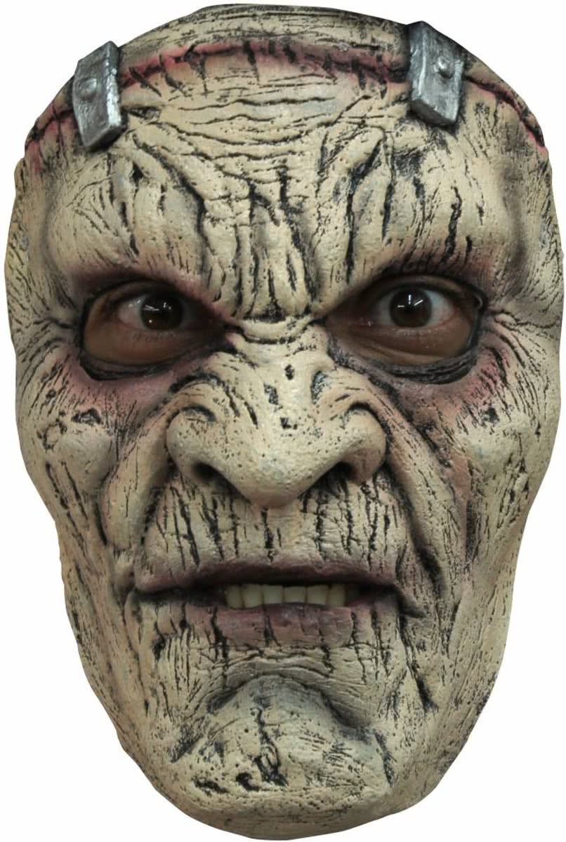 Halloween Masker Frankenstein Deluxe voorkant