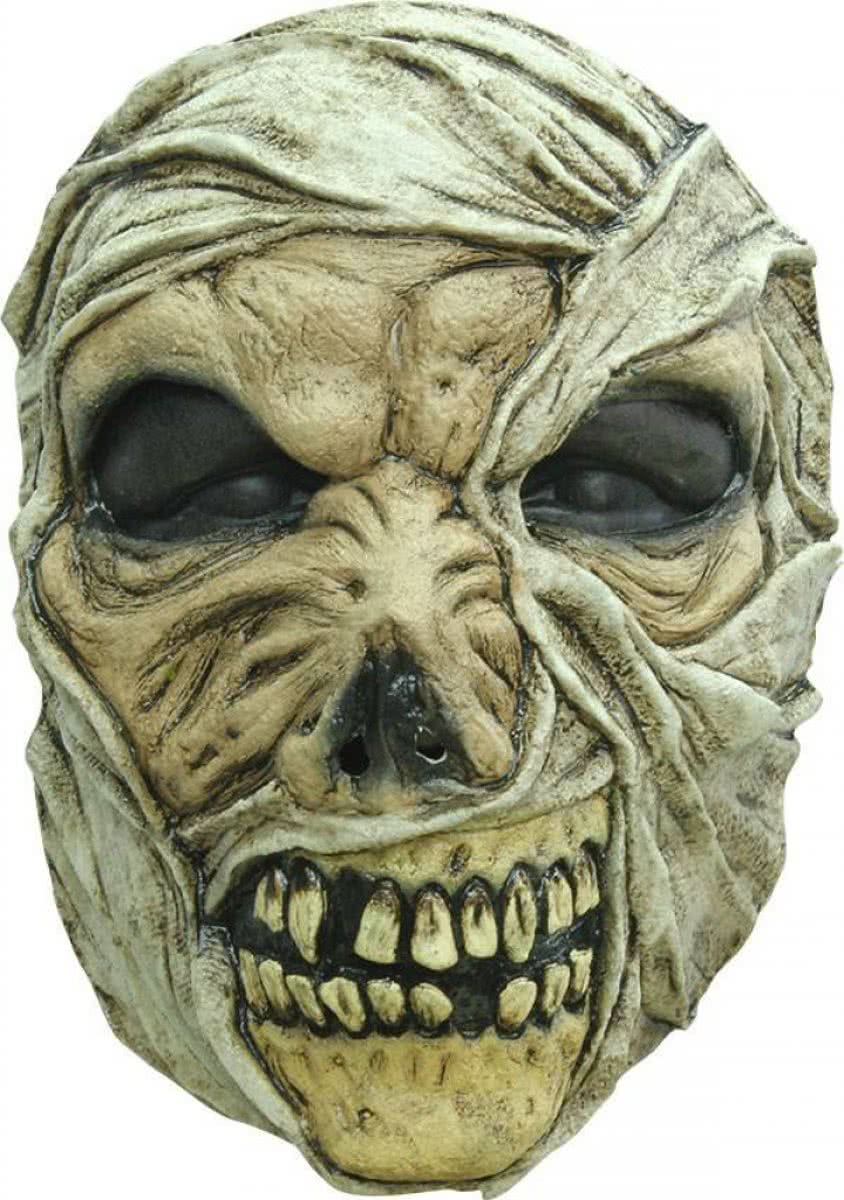 Halloween Masker Mummy Deluxe voorkant