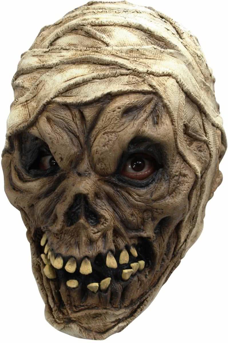 Halloween Masker Mummy Lijk Deluxe volledig