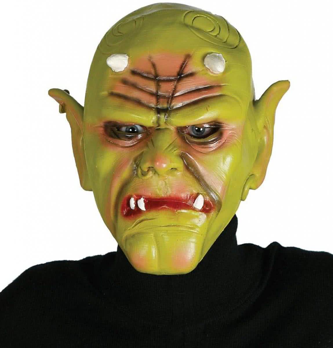 Halloween Masker Orc driekwart