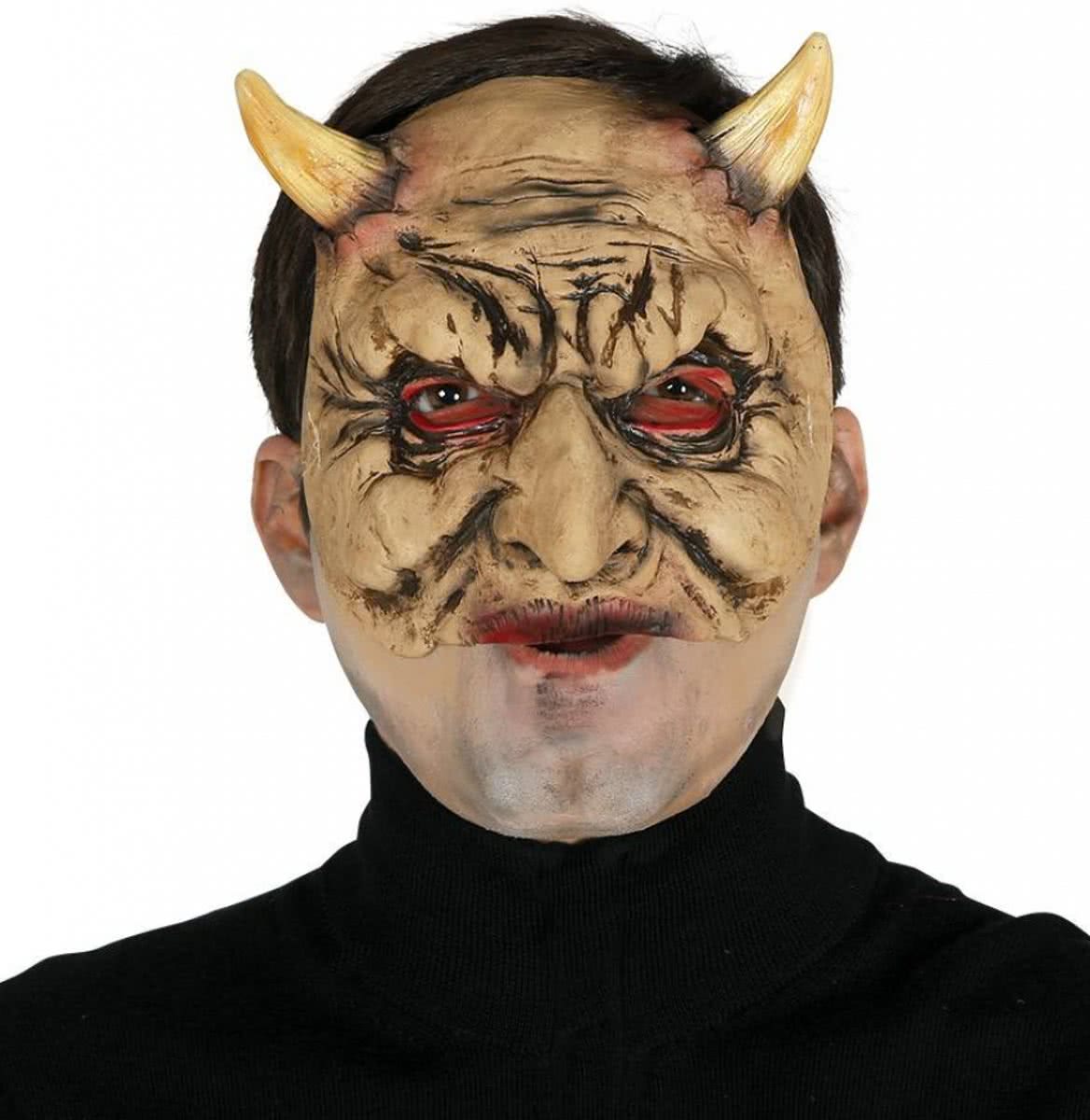 Halloween Masker Satan voorkant