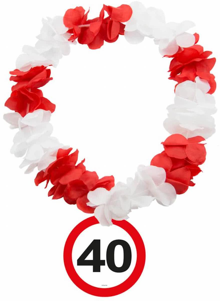 Hawaii Krans 40 Jaar Verkeersbord