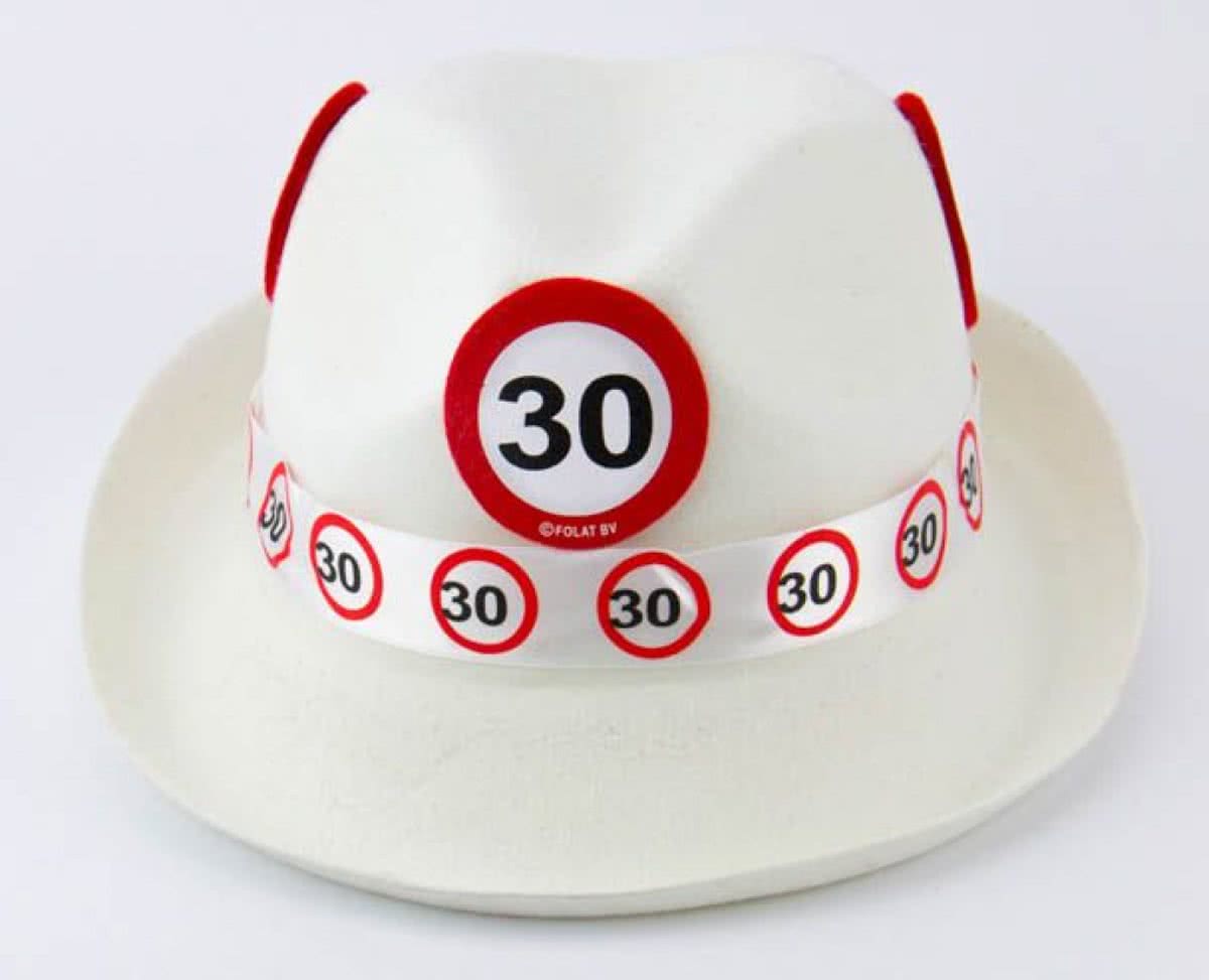 Hoed 30 Jaar Verkeersbord