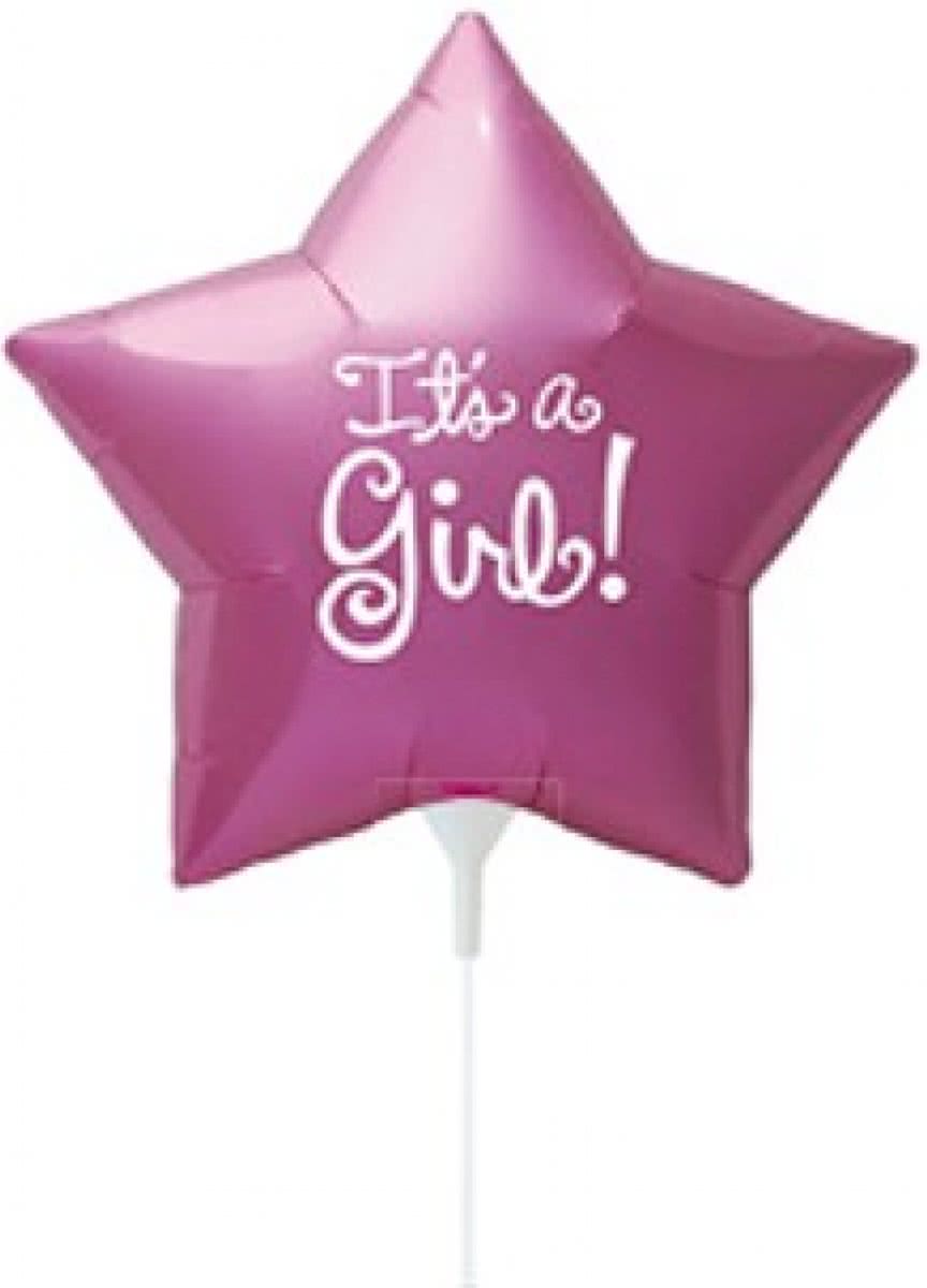 Its a Girl Mini Folie Ballon