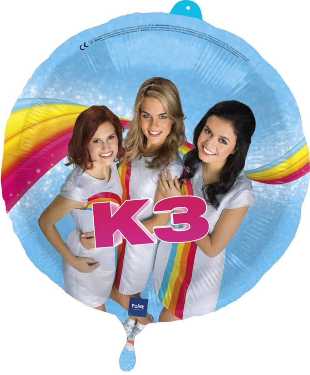 K3 Helium Ballon 43cm leeg