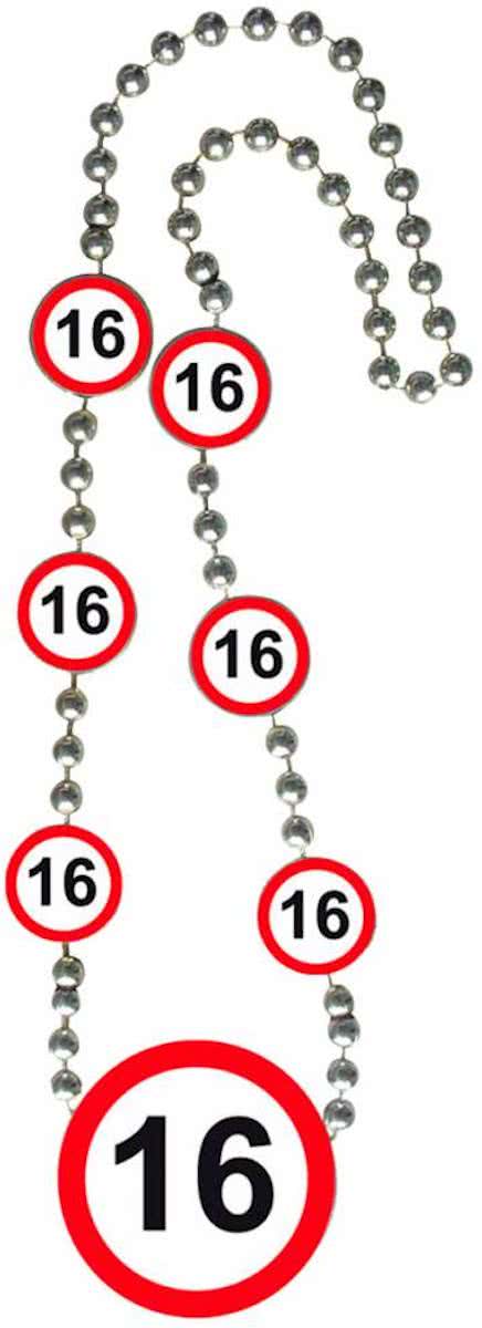 Ketting 16 Jaar Verkeersbord