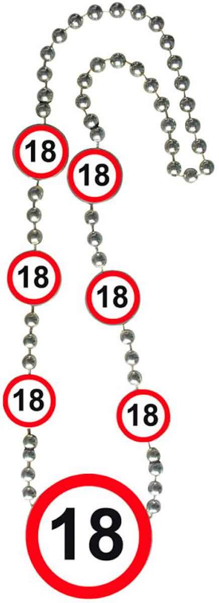 Ketting 18 Jaar Verkeersbord