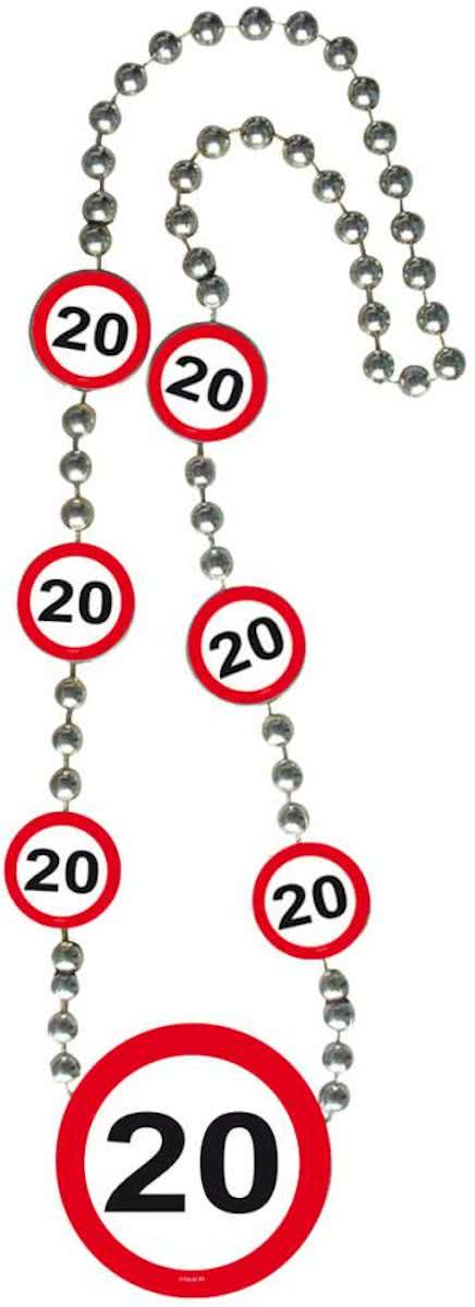 Ketting 20 Jaar Verkeersbord