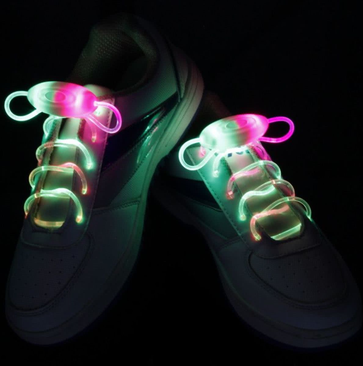 Led Veters Groen/Roze